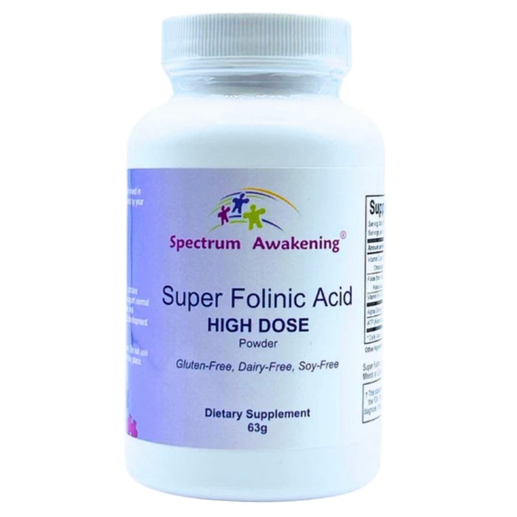 Spectrum Awakening Super Folinic Acid HIGH DOSE Plus OLLY Kids Chillax, Sunny Sherbet, 50 Gummies BUNDLE-£109.99