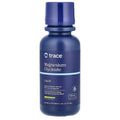 Blue bottle of trace Magnesium Glycinate liquid supplement on a white background