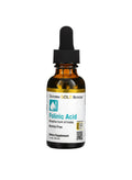 Bottle of California Gold Nutrition Folinic Acid supplement on a white background