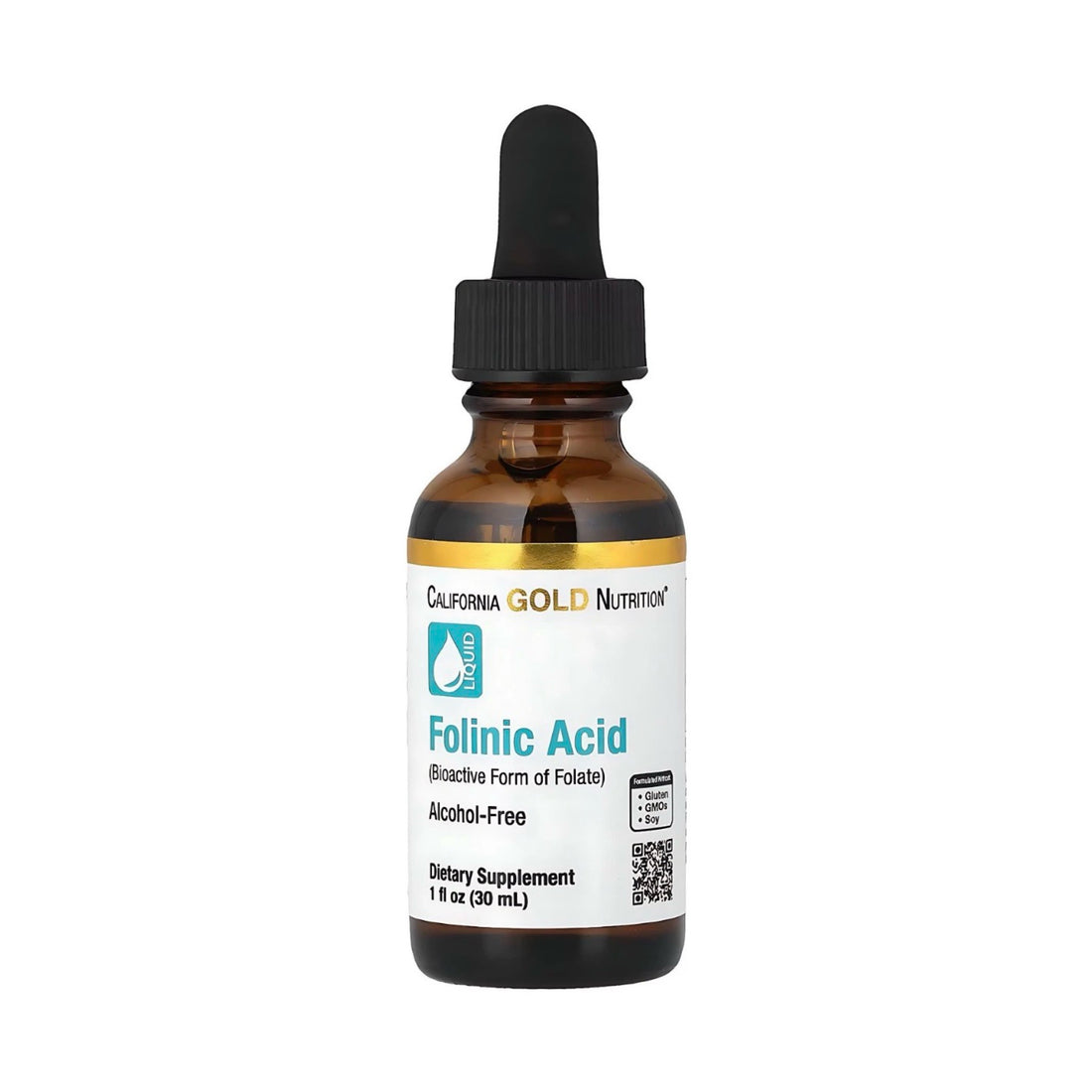 California Gold Nutrition Folinic Acid & EllaOla Kid’s Unflavoured Multivitamin
