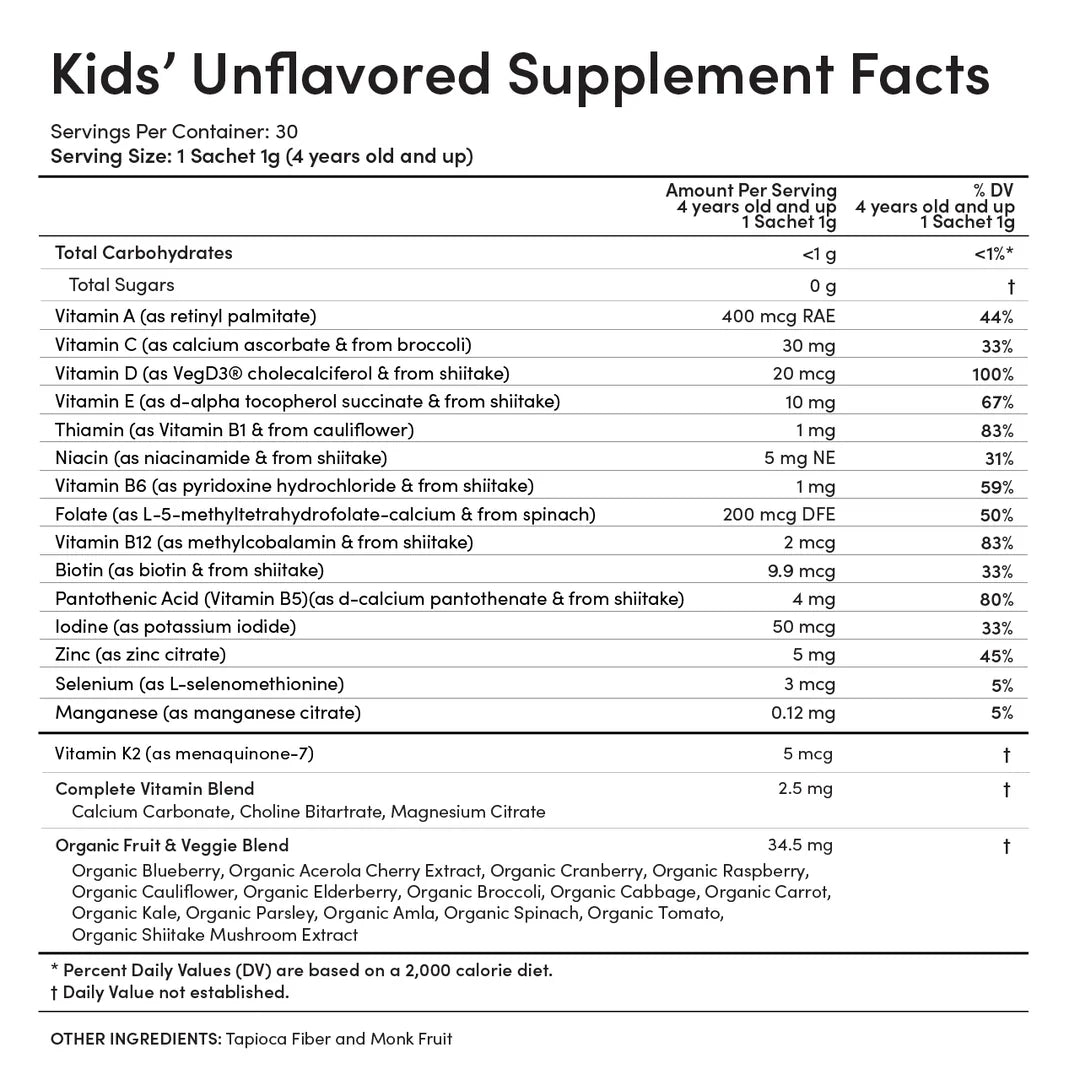 Kids' Multivitamin with Iron for Ages 4 